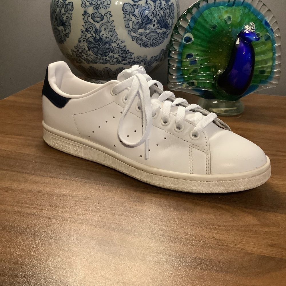 Adidas STAN SMITH Cloud White Collegiate Navy Court sneakers